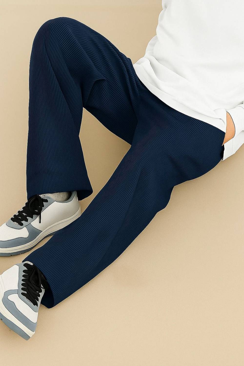METRONAUT Men's Polyester Cargo Trousers - Image 3