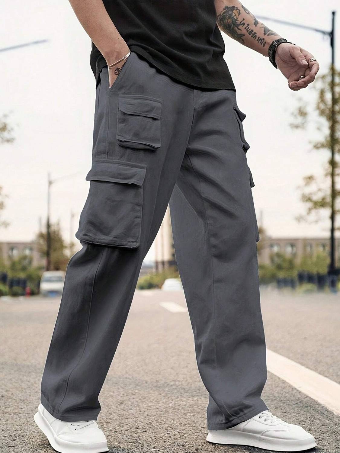 POSHAX Men Cargos - Image 2