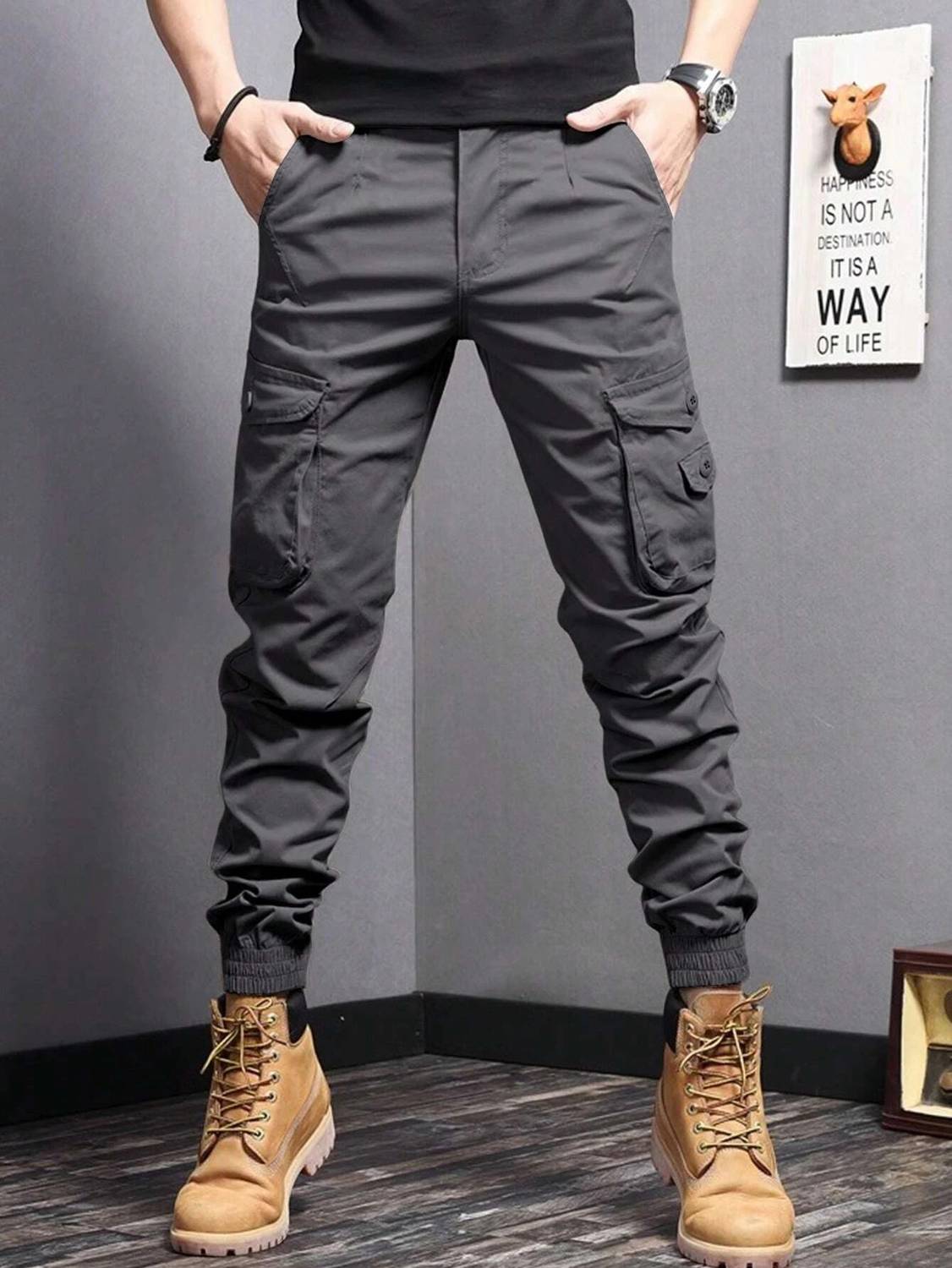 Plus91 Men Cargos - Image 3