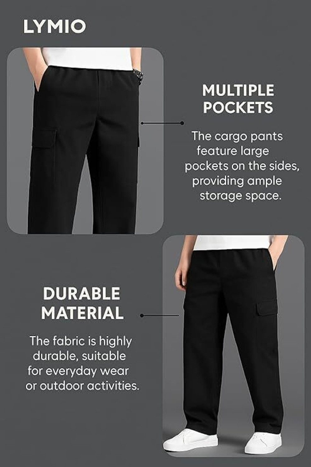 Image of LACIA LOBO Men Cargos