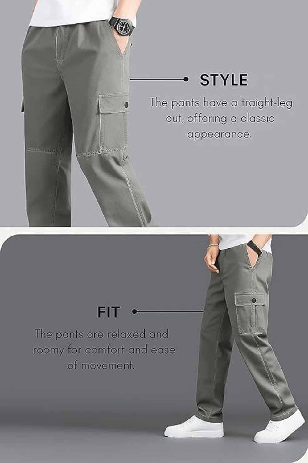 Image of LACIA LOBO Men Cargos