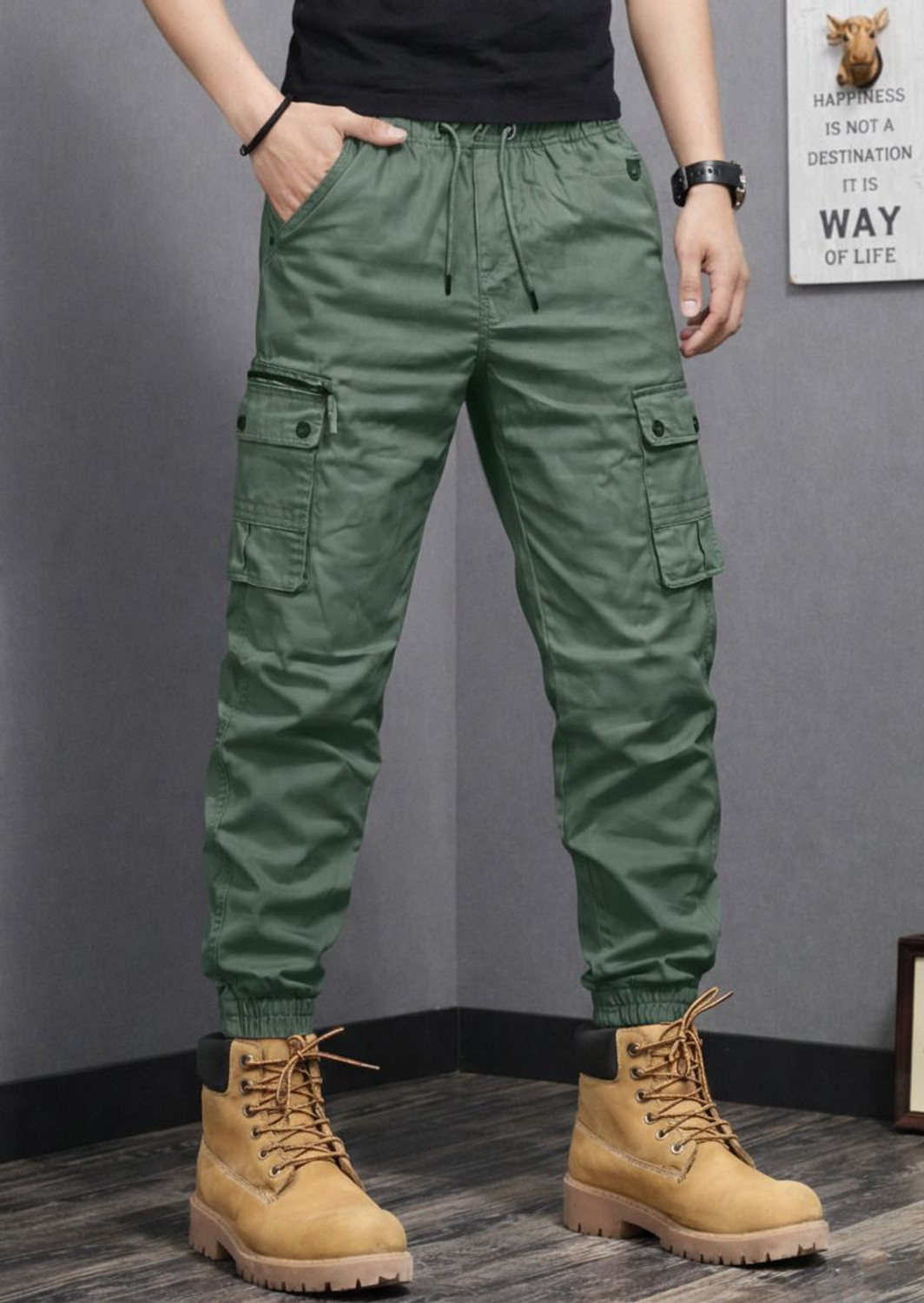 Image of Plus91 Men Cargos