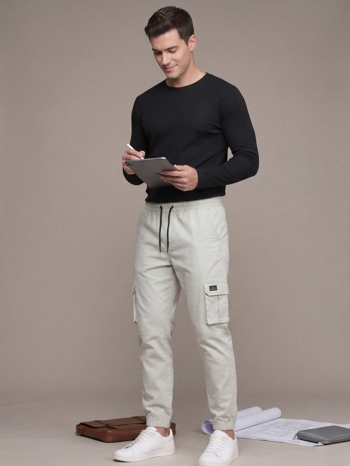 Image of Hyraa Club Joggers for Men Cargos
