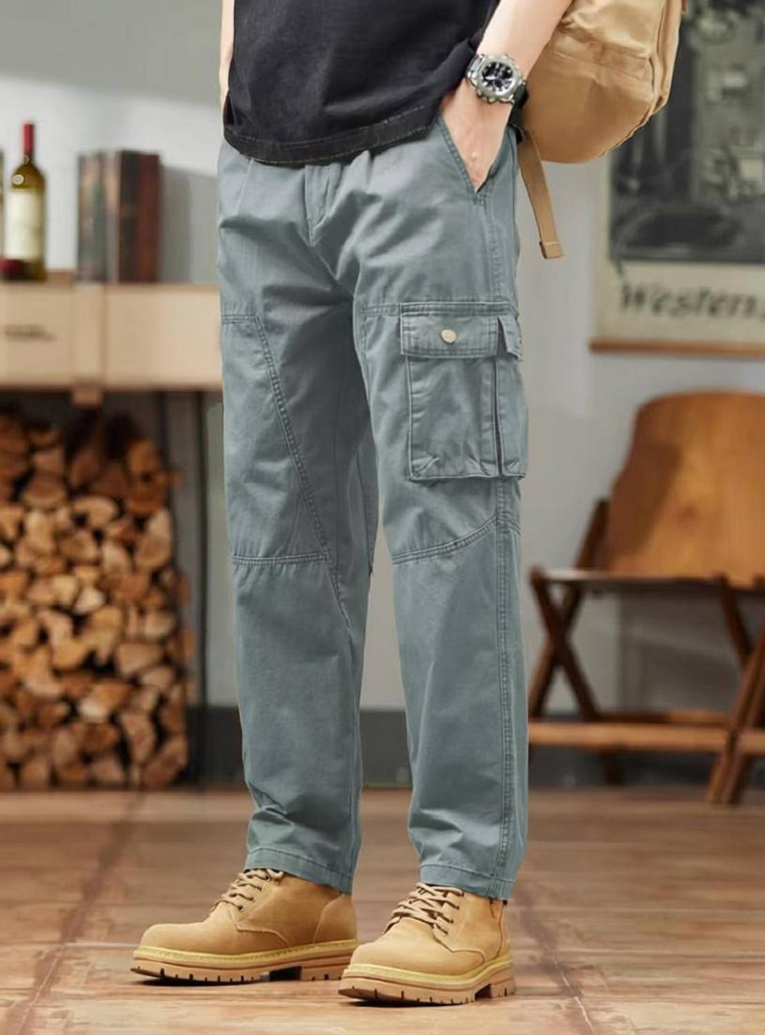 POSHAX Men Cargos - Image 1