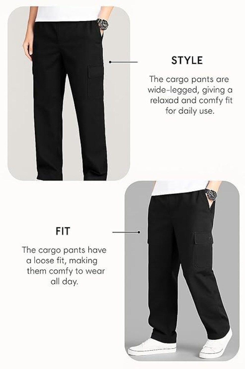 Image of LACIA LOBO Men Cargos