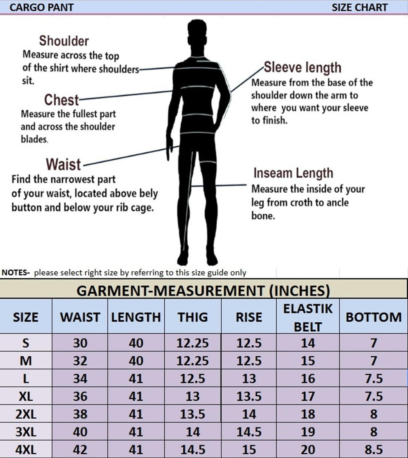 Image of POSHAX Men Cargos