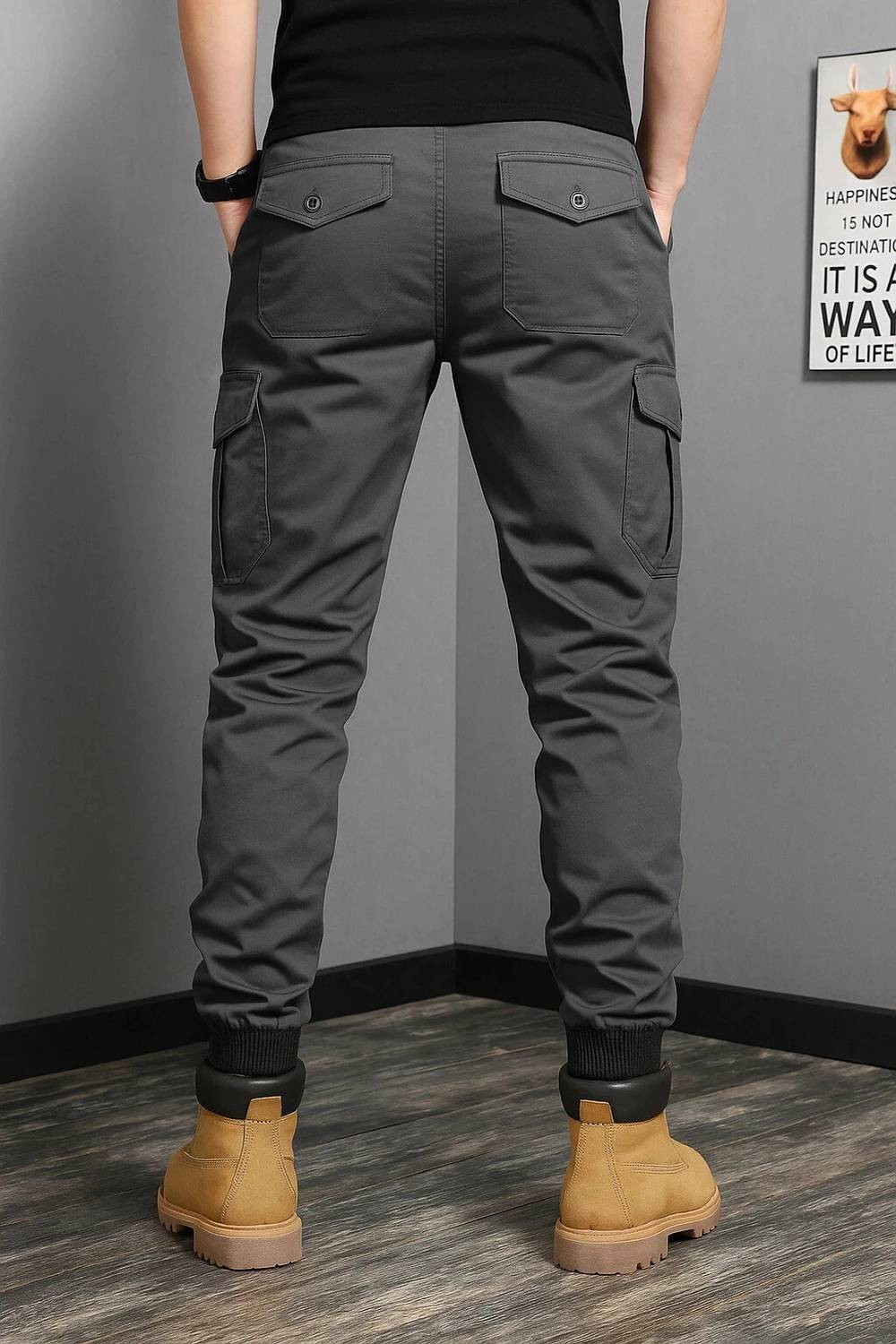 Plus91 Men Cargos - Image 2