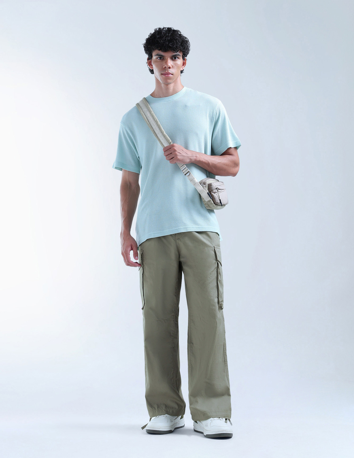 Image of FLYING MACHINE Men Cargos