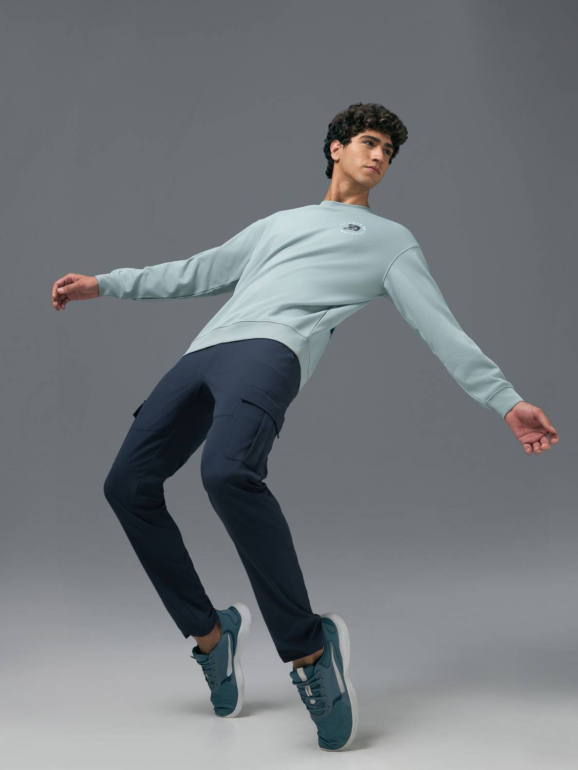 TECHNOSPORT Men Cargos - Image 5