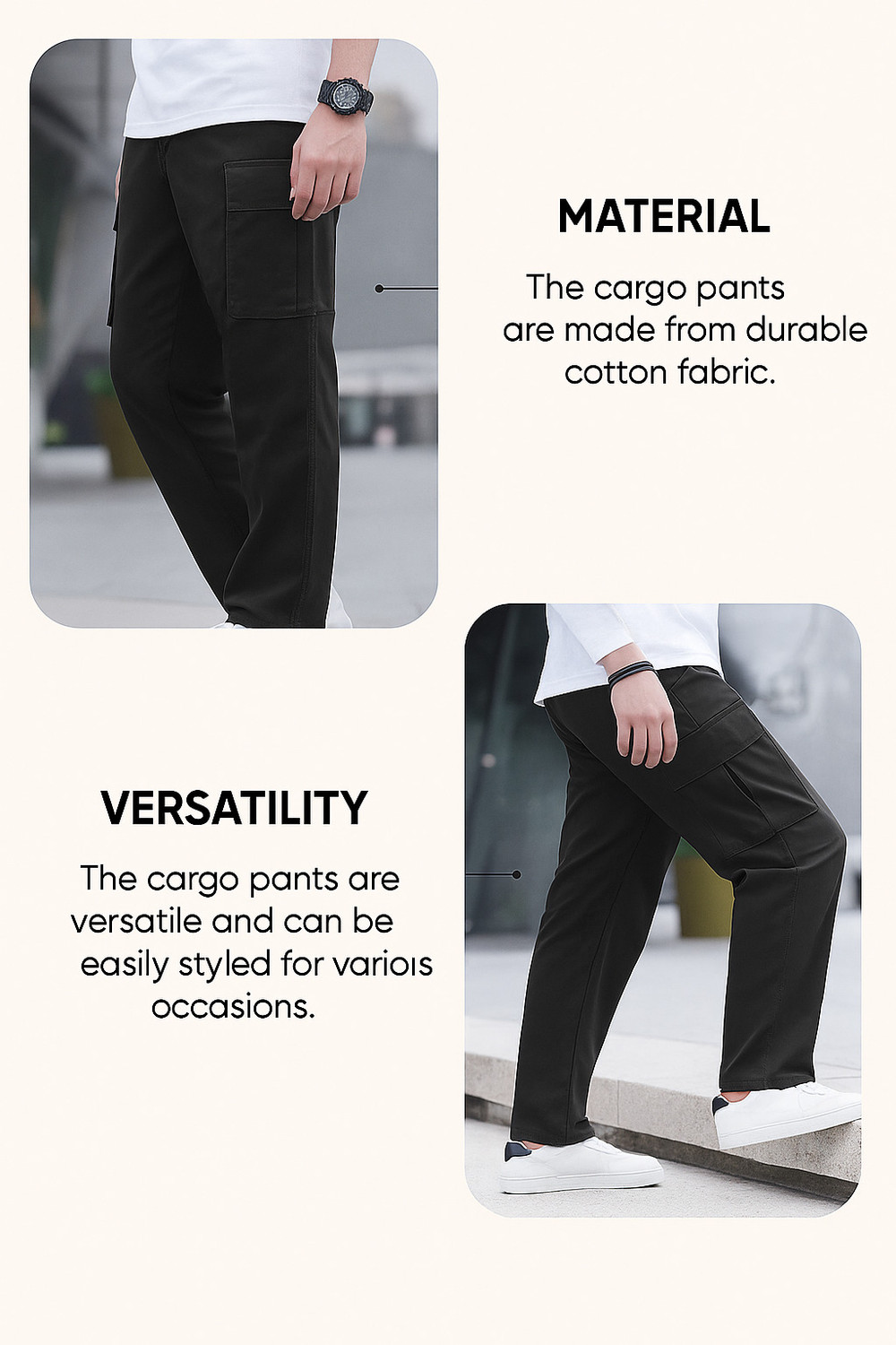 Image of POSHAX Men Cargos