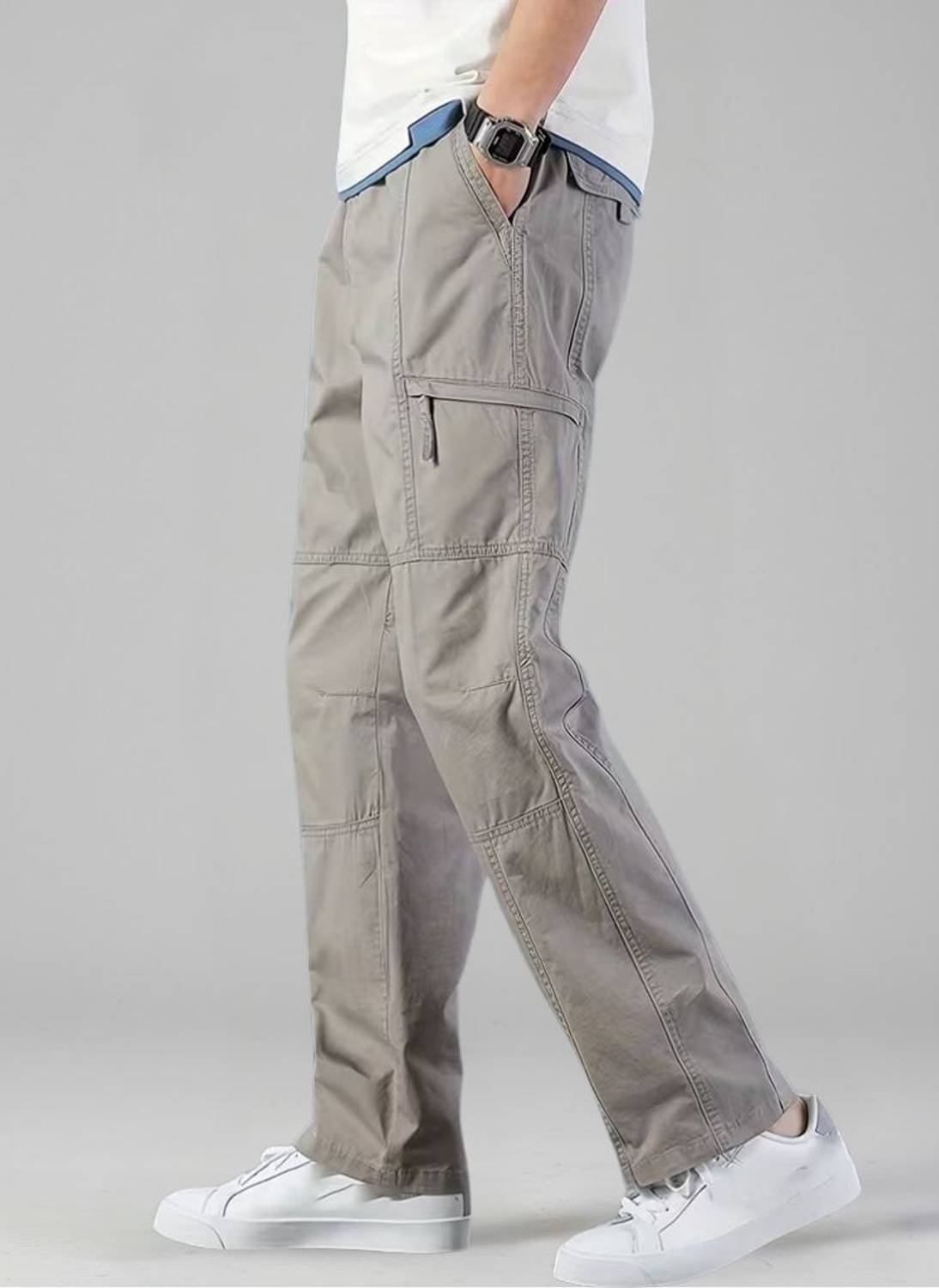 SHIENZY Men Cargos - Image 2