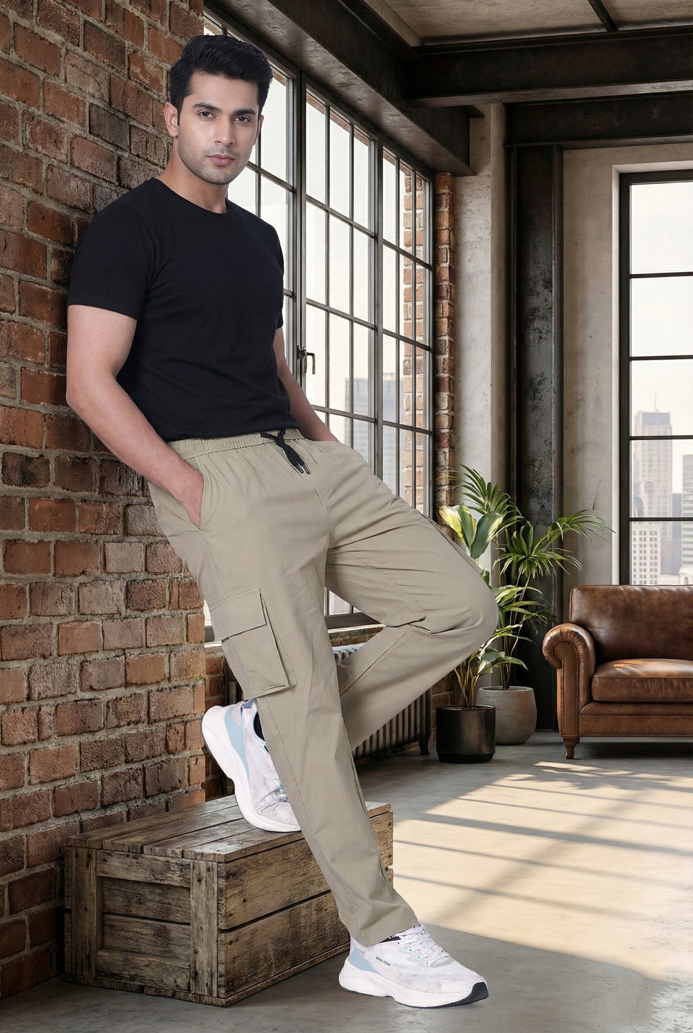 Image of DivRa Clothing Men Cargos