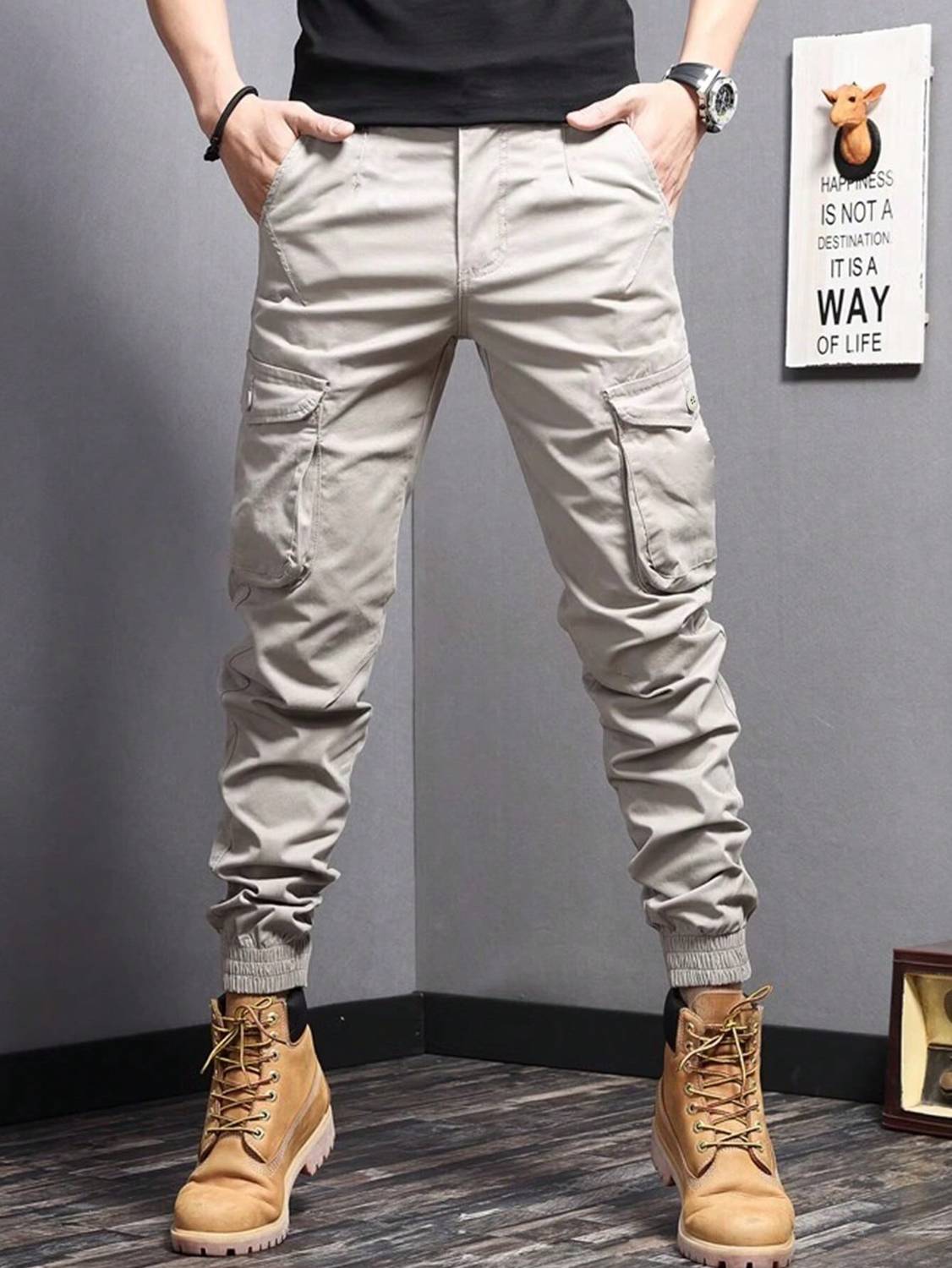 Plus91 Men Cargos - Image 4