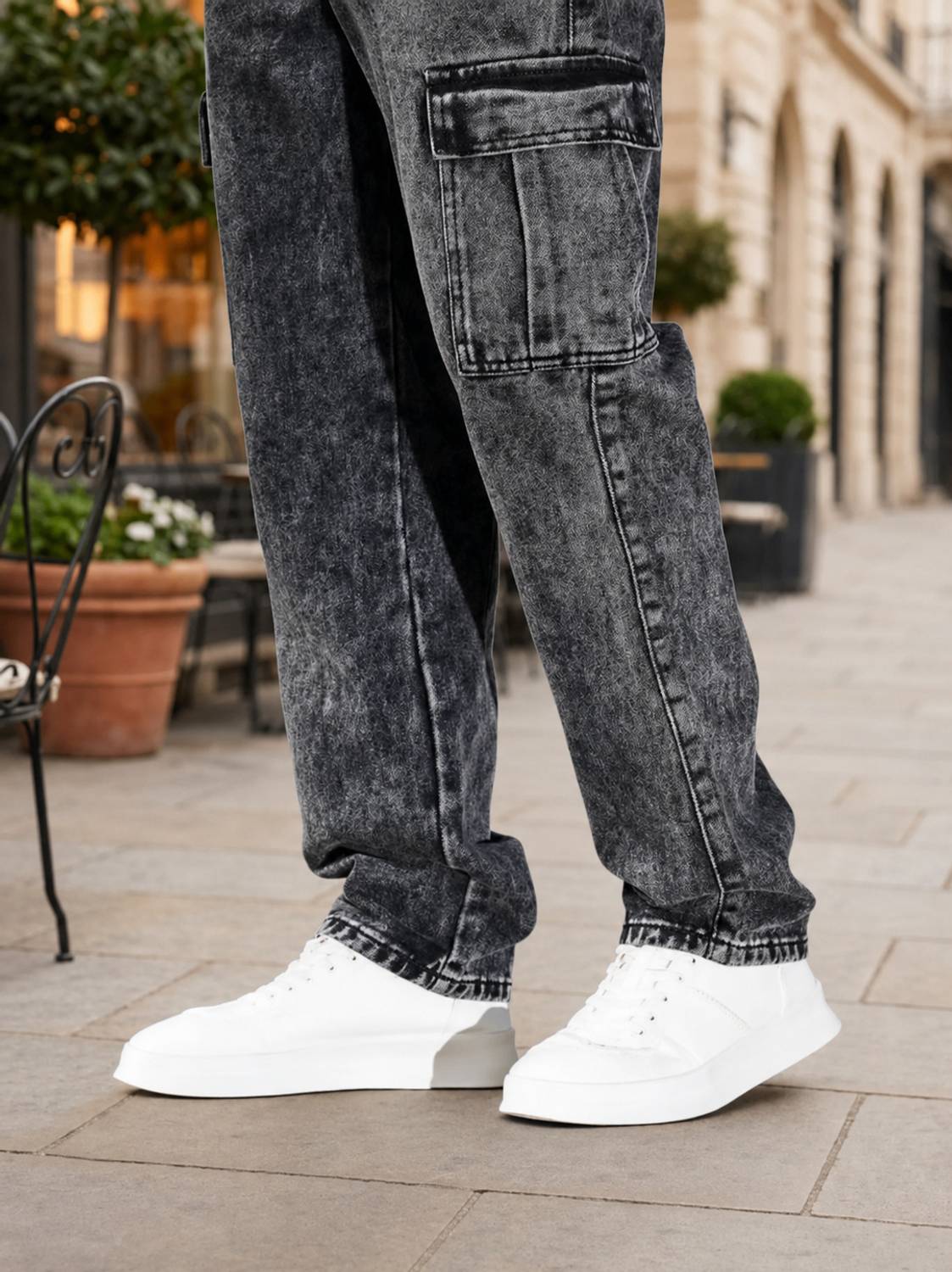 Playfeel Men Cargos - Image 3