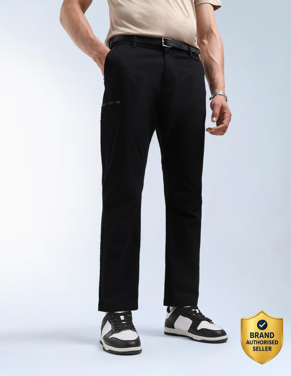Image of FLYING MACHINE Men Cargos