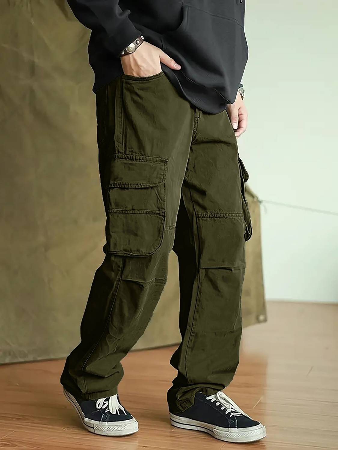 GLOBAL NOMAD Men Cargos - Image 4