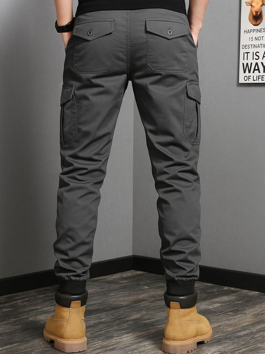 Image of Plus91 Men Cargos