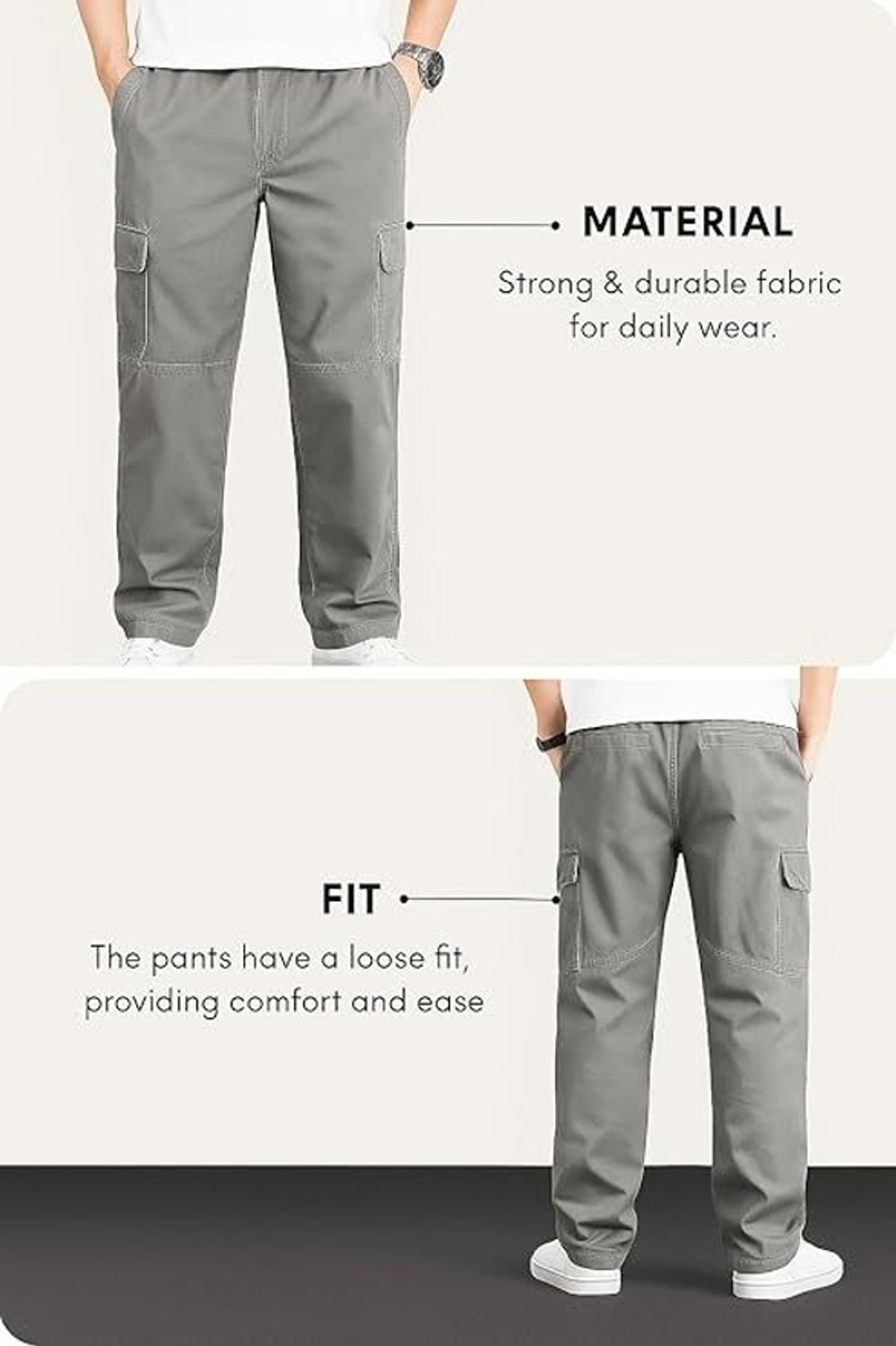 Image of LACIA LOBO Men Cargos