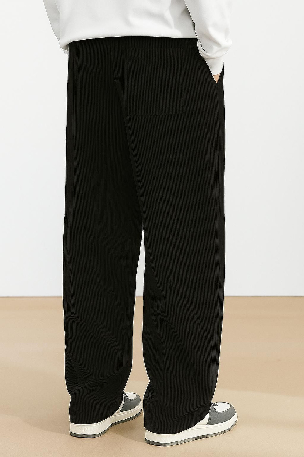 Image of METRONAUT Men's Polyester Drawstring Comfortable Loose Fit Trouser Pant Cargo Men Cargos