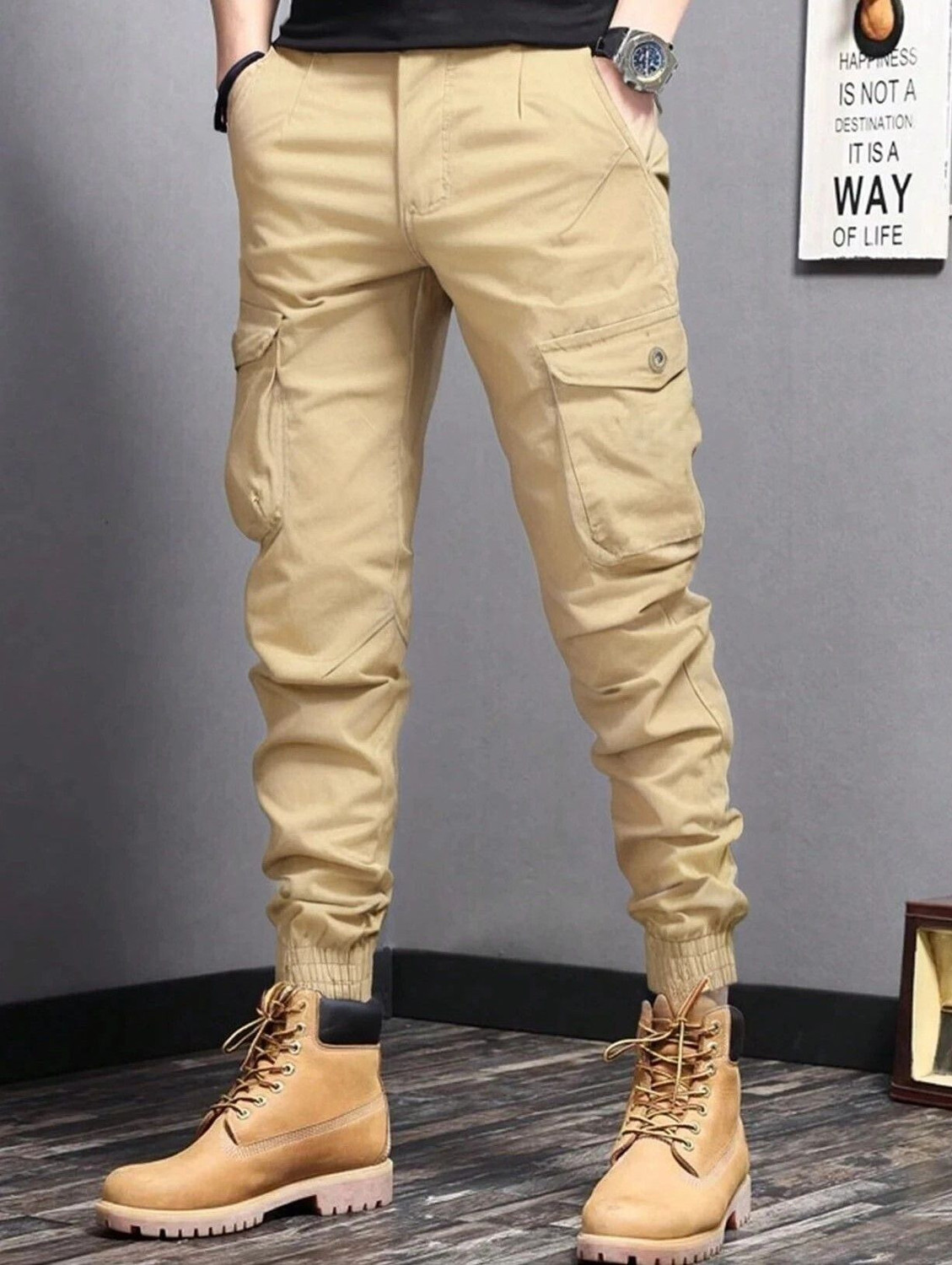 Image of Plus91 Men Cargos