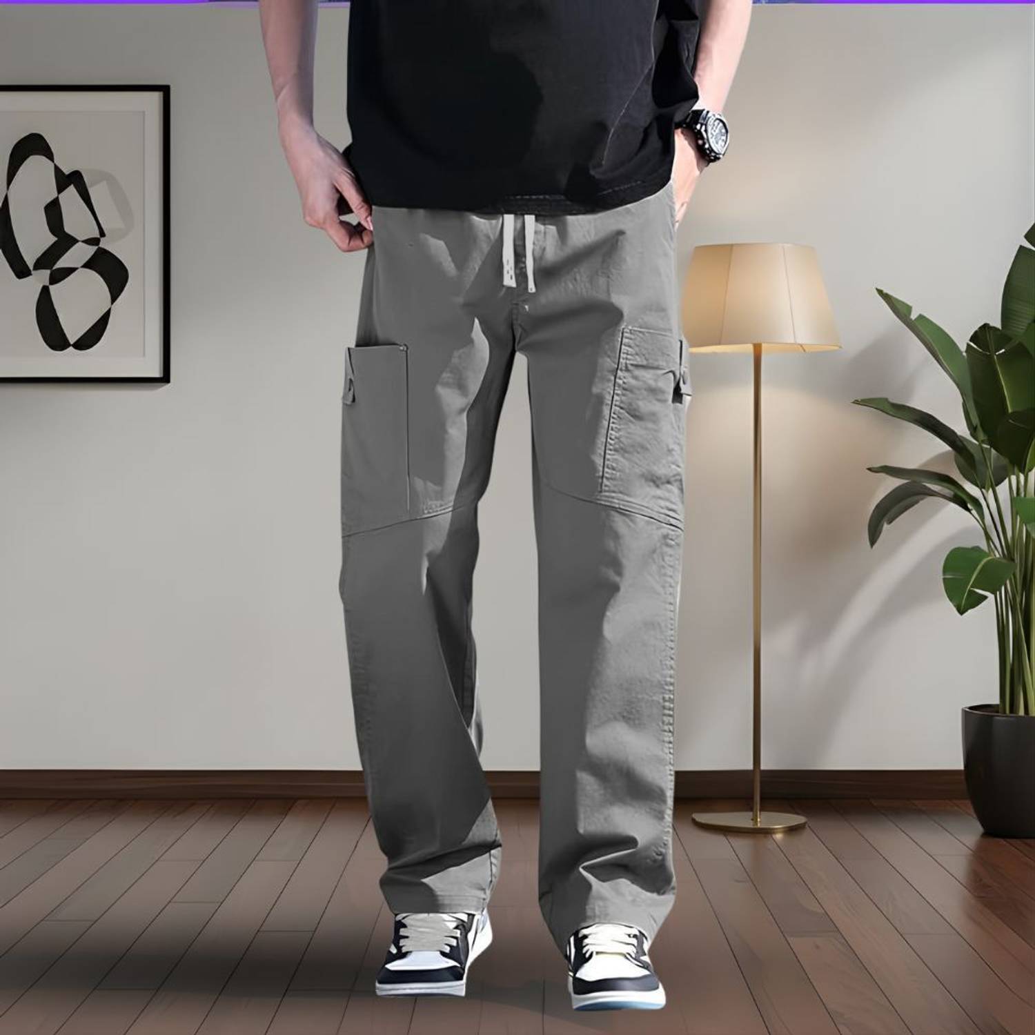 SHIENZY Men Cargos - Image 1