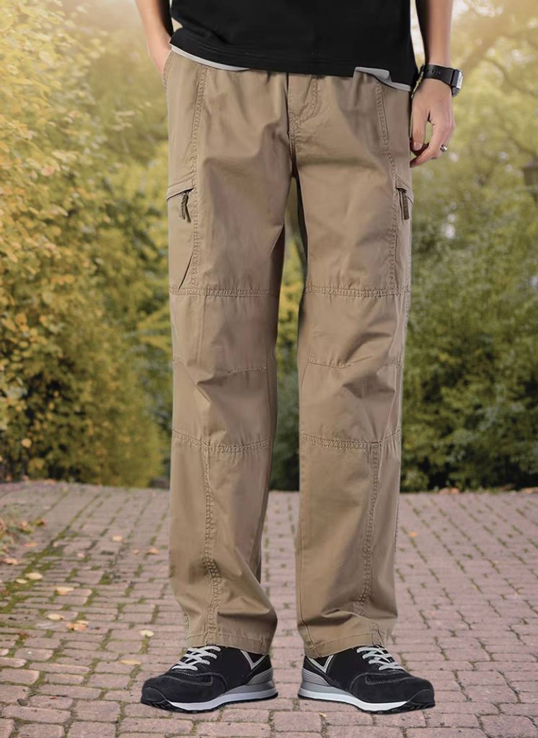 SHIENZY Men Cargos - Image 3