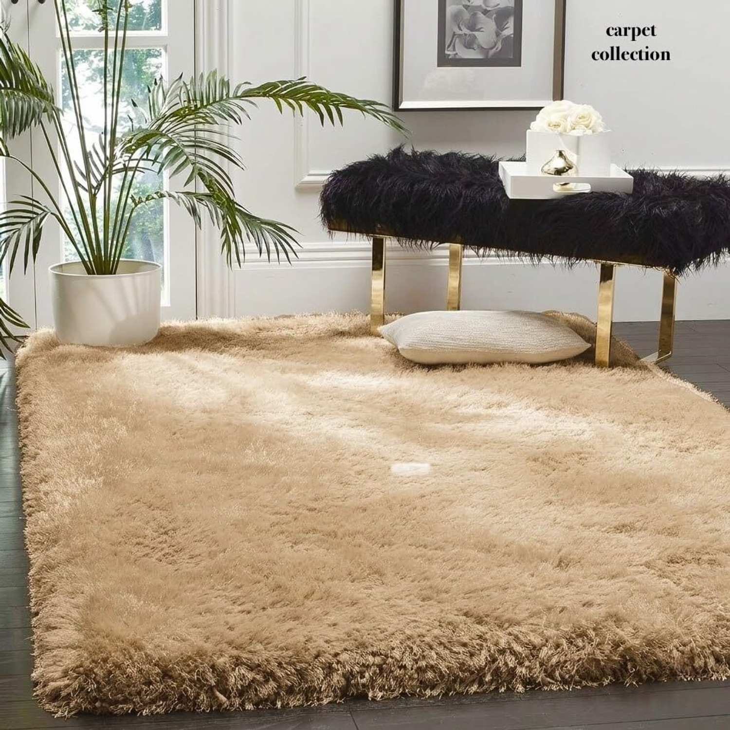 Image of GROUND GRACE 3 ft X 5 ft Polyester Carpet