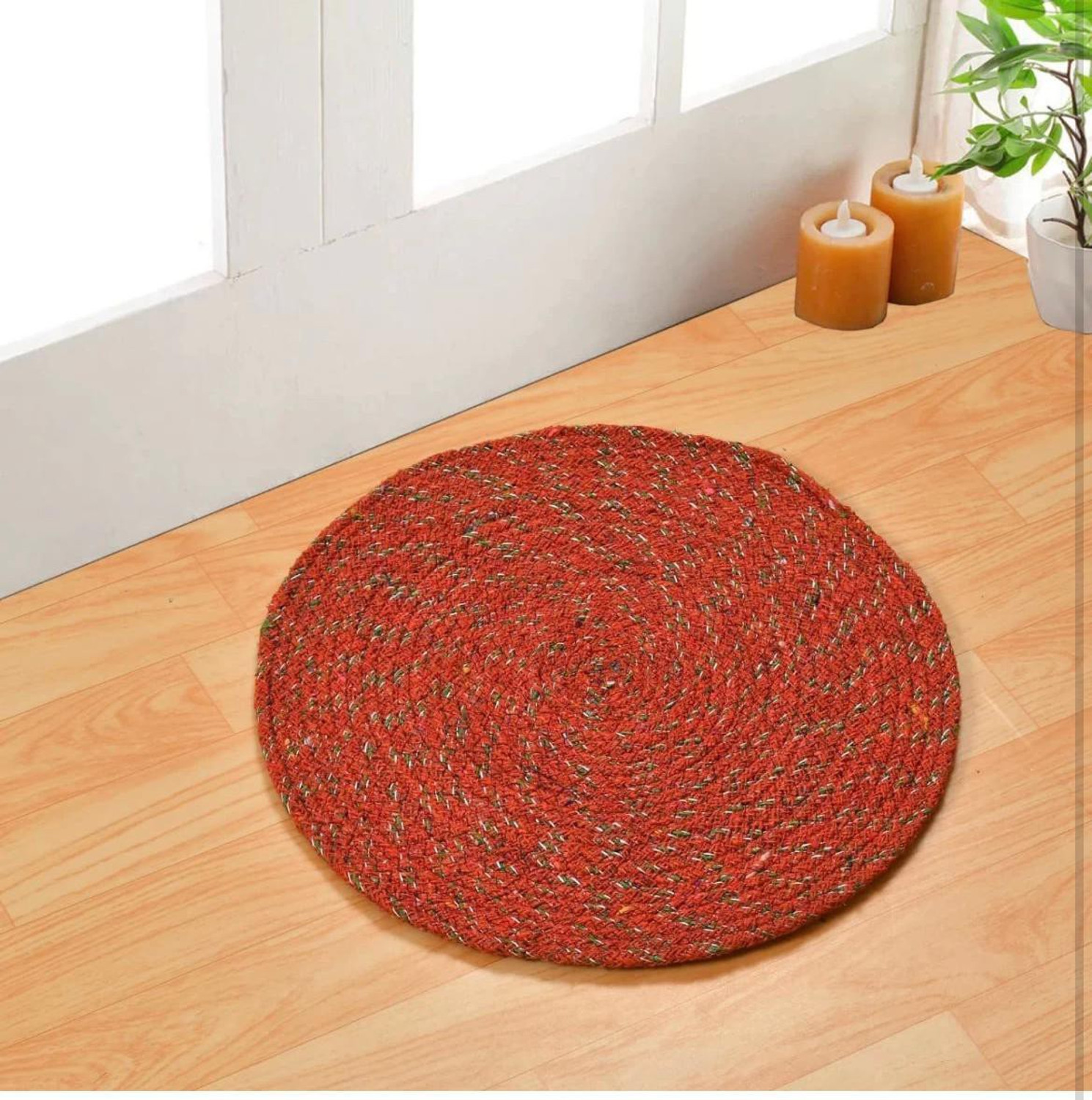 Image of shopgallery 1 ft X 1 ft Cotton Carpet