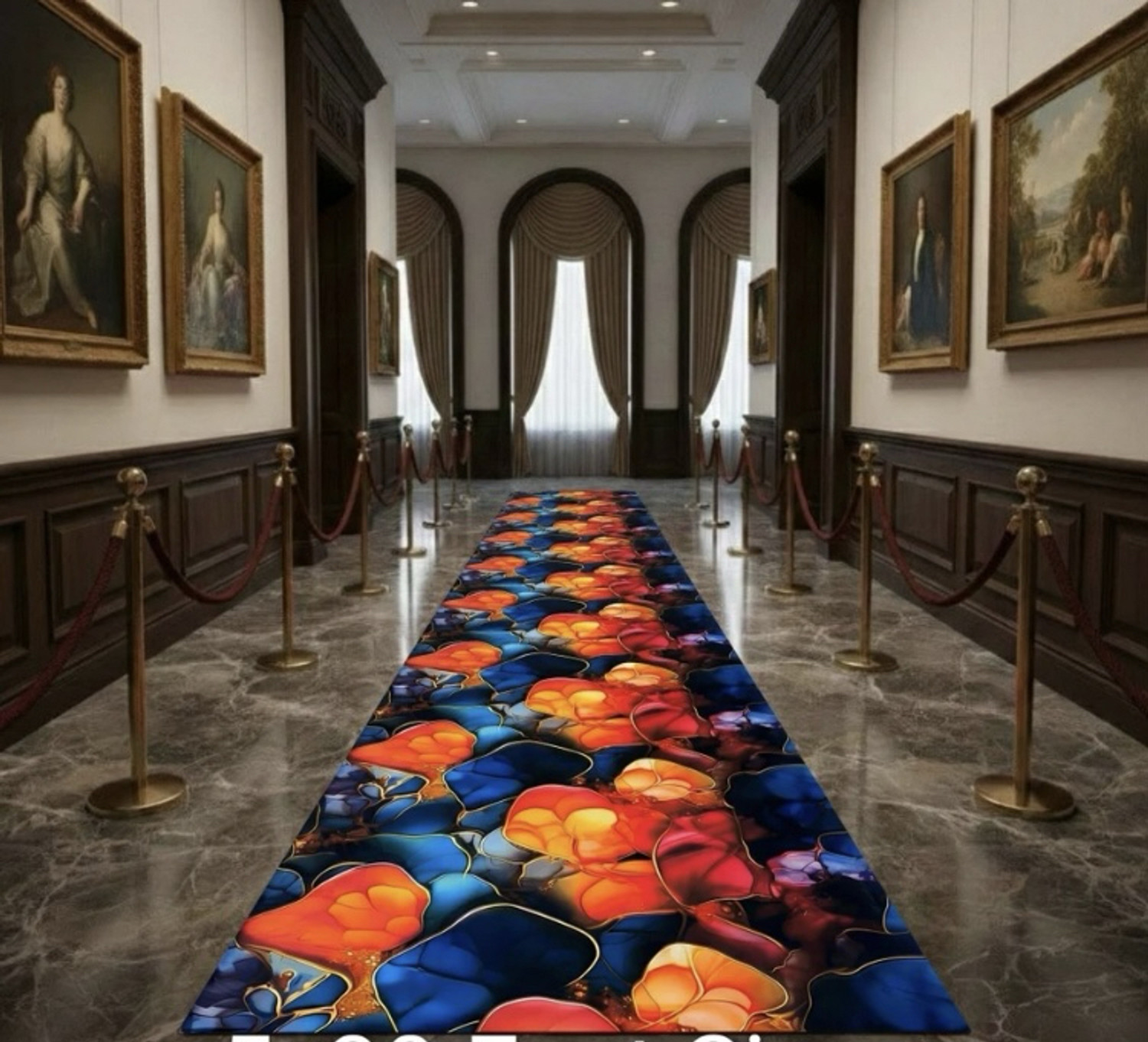 Image of AnwarCarpet 20 ft X 5 ft Synthetic Carpet