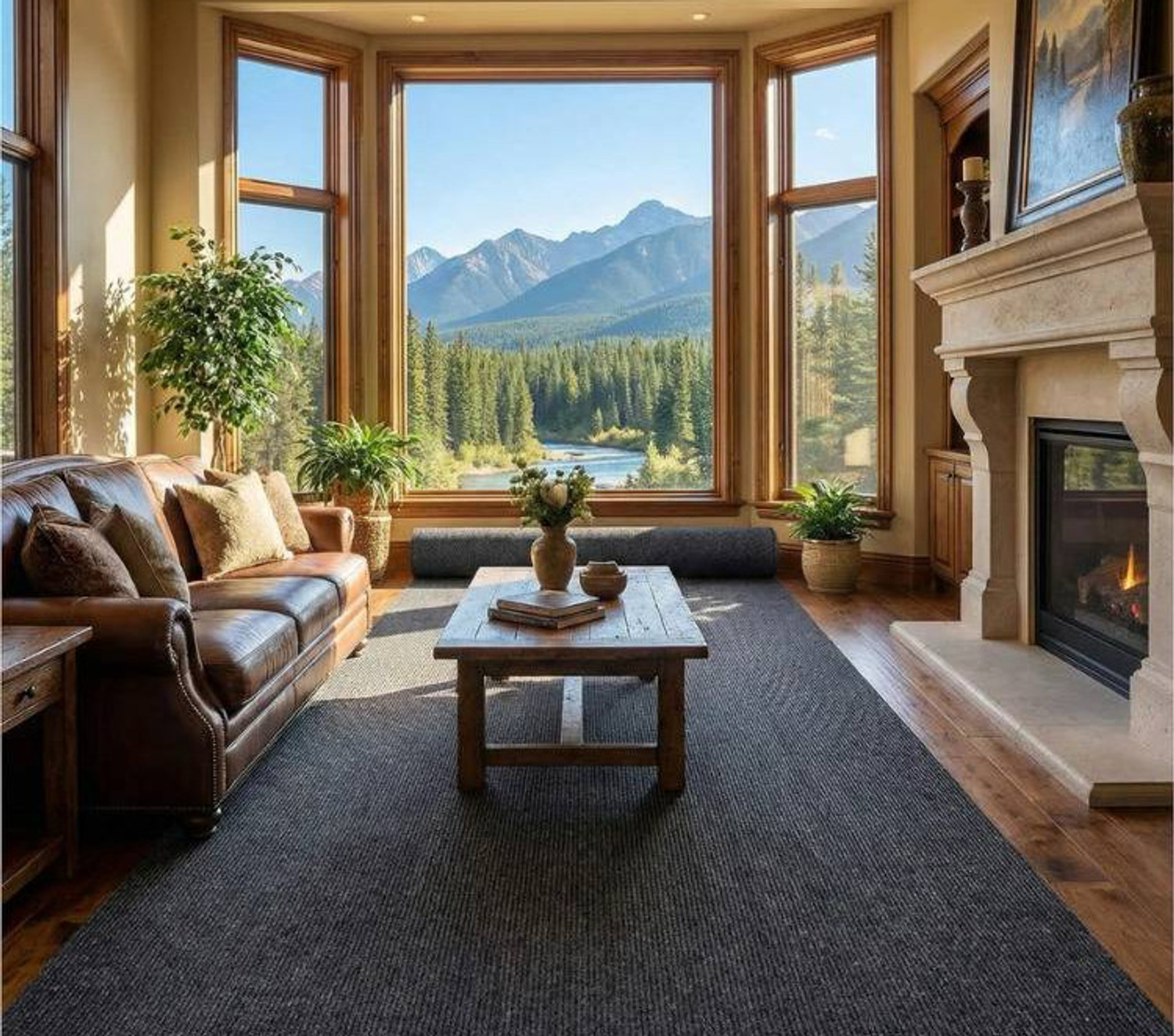 Image of AnwarCarpet 20 ft X 6 ft Synthetic Carpet