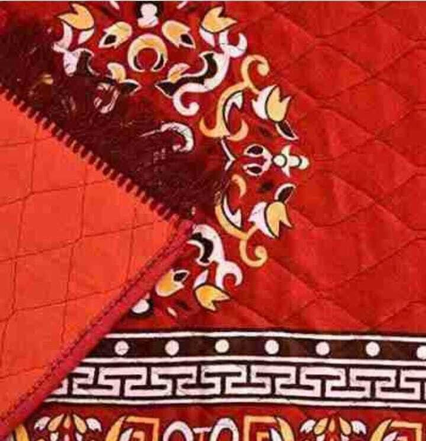 Image of UNFOLD HAPPINESS 40 cm X 120 cm Cotton Carpet
