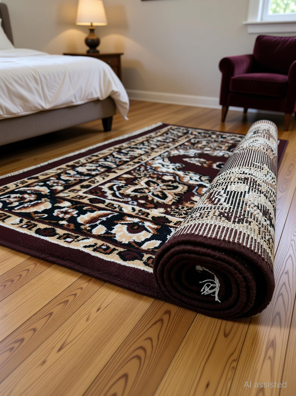 Image of BhCarpet 6.8 ft X 5 ft Silk Carpet