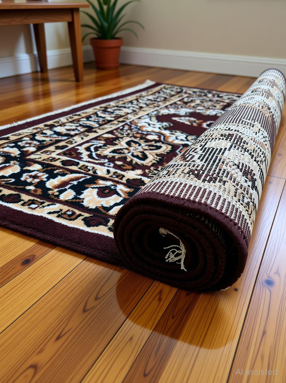Image of BhCarpet 6.8 ft X 5 ft Silk Carpet