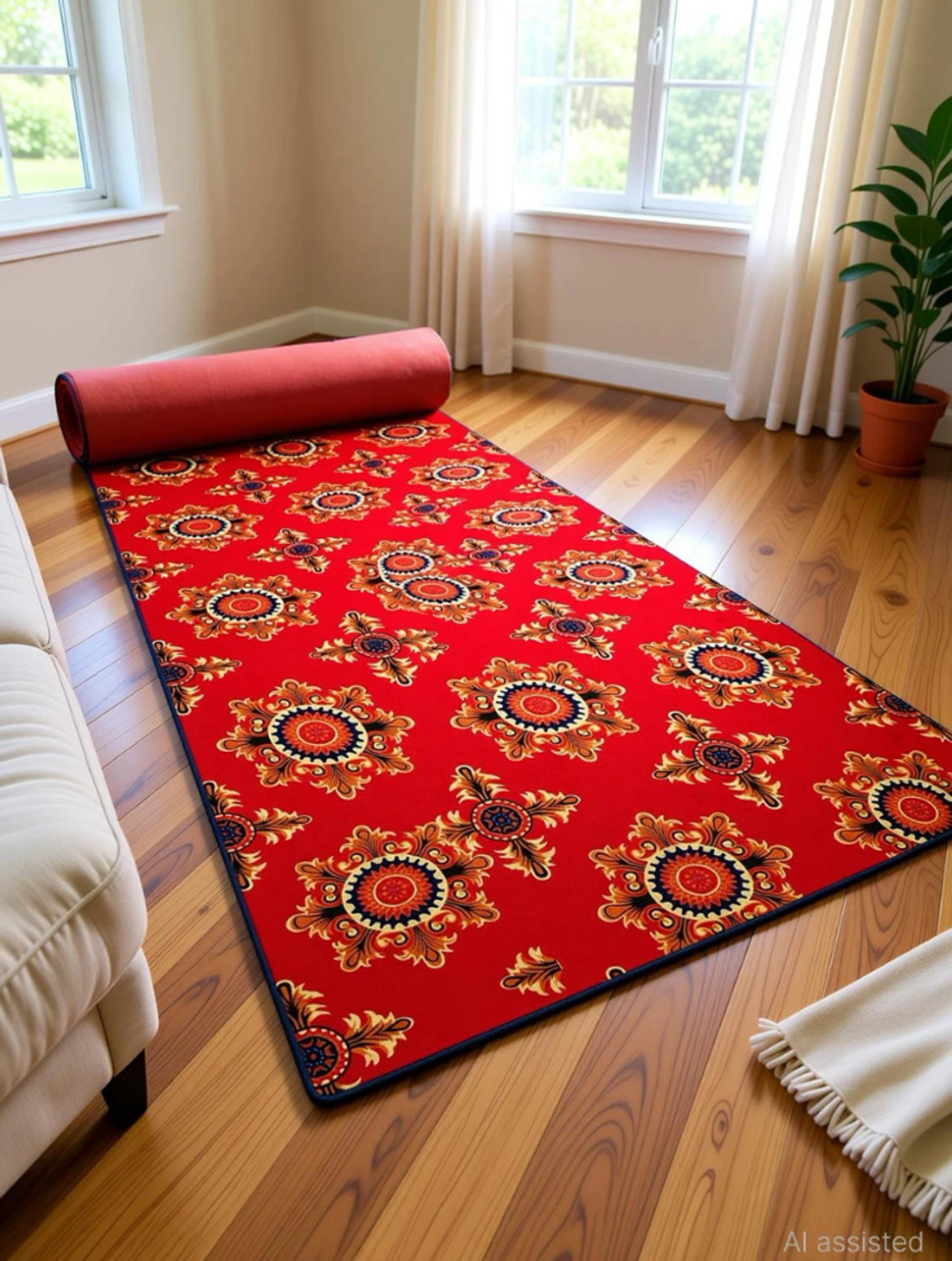 Image of AnwarCarpet 20 ft X 5 ft Synthetic Carpet