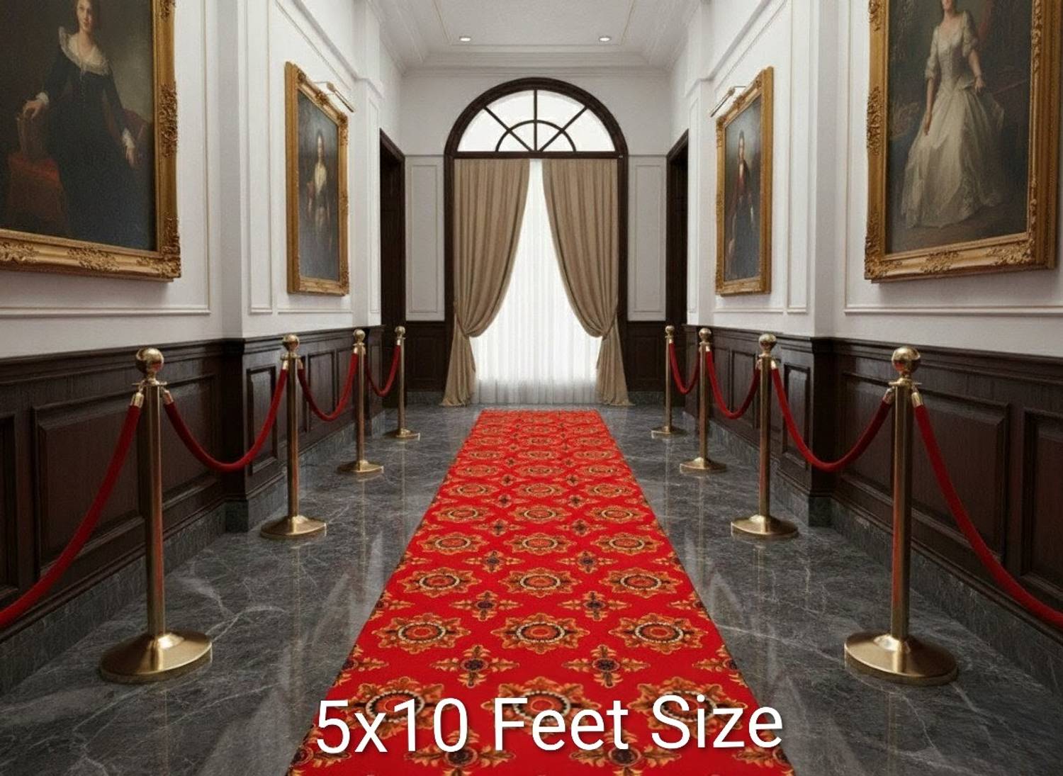 Acarpet 5 ft  X 305 cm Synthetic Carpet