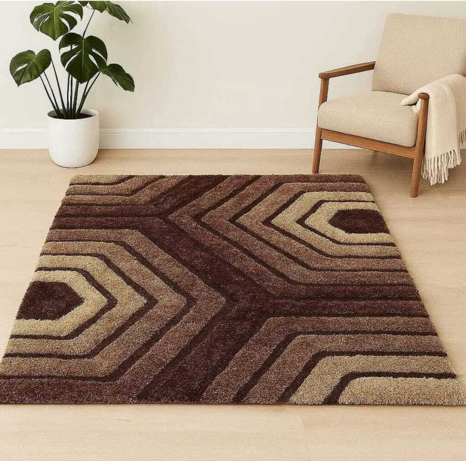 Image of Swish International 91.44 cm X 152.4 cm Polyester Carpet
