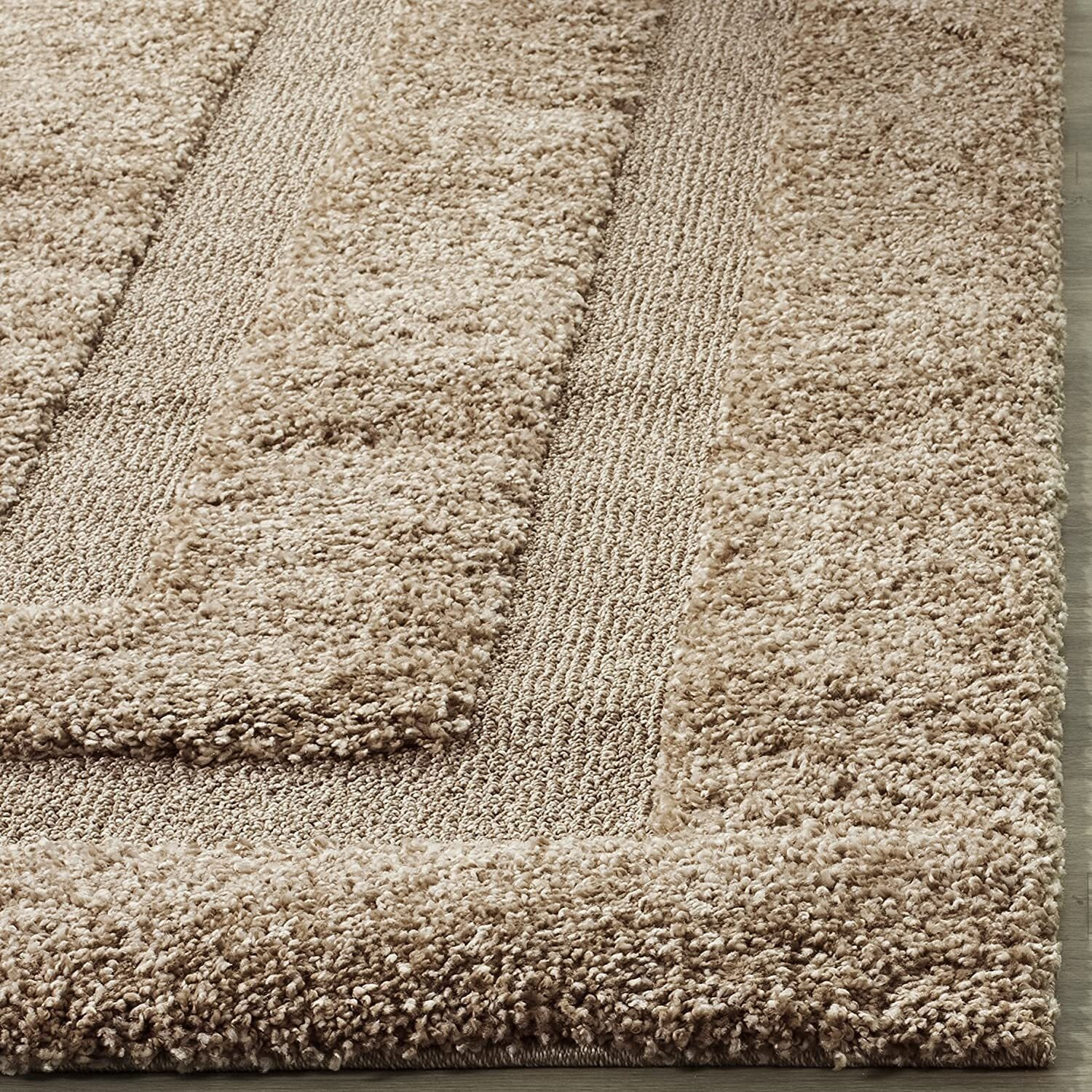 Image of SHAGGYRUGS 3 ft X 5 ft Silk Carpet (Rectangle, Gold)