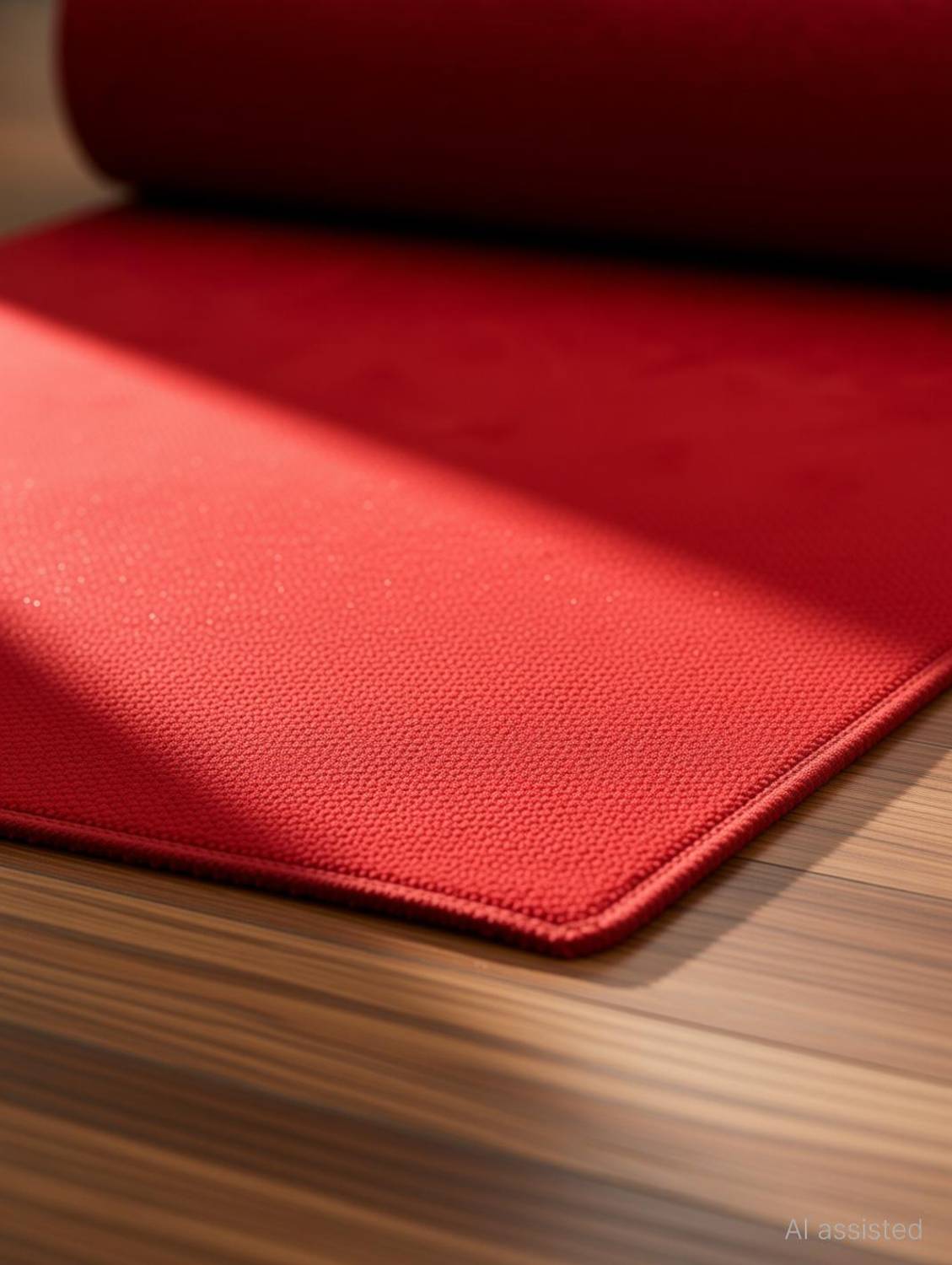 KAYNAT 5x20 Feet Nylon Carpet Red - Image 2