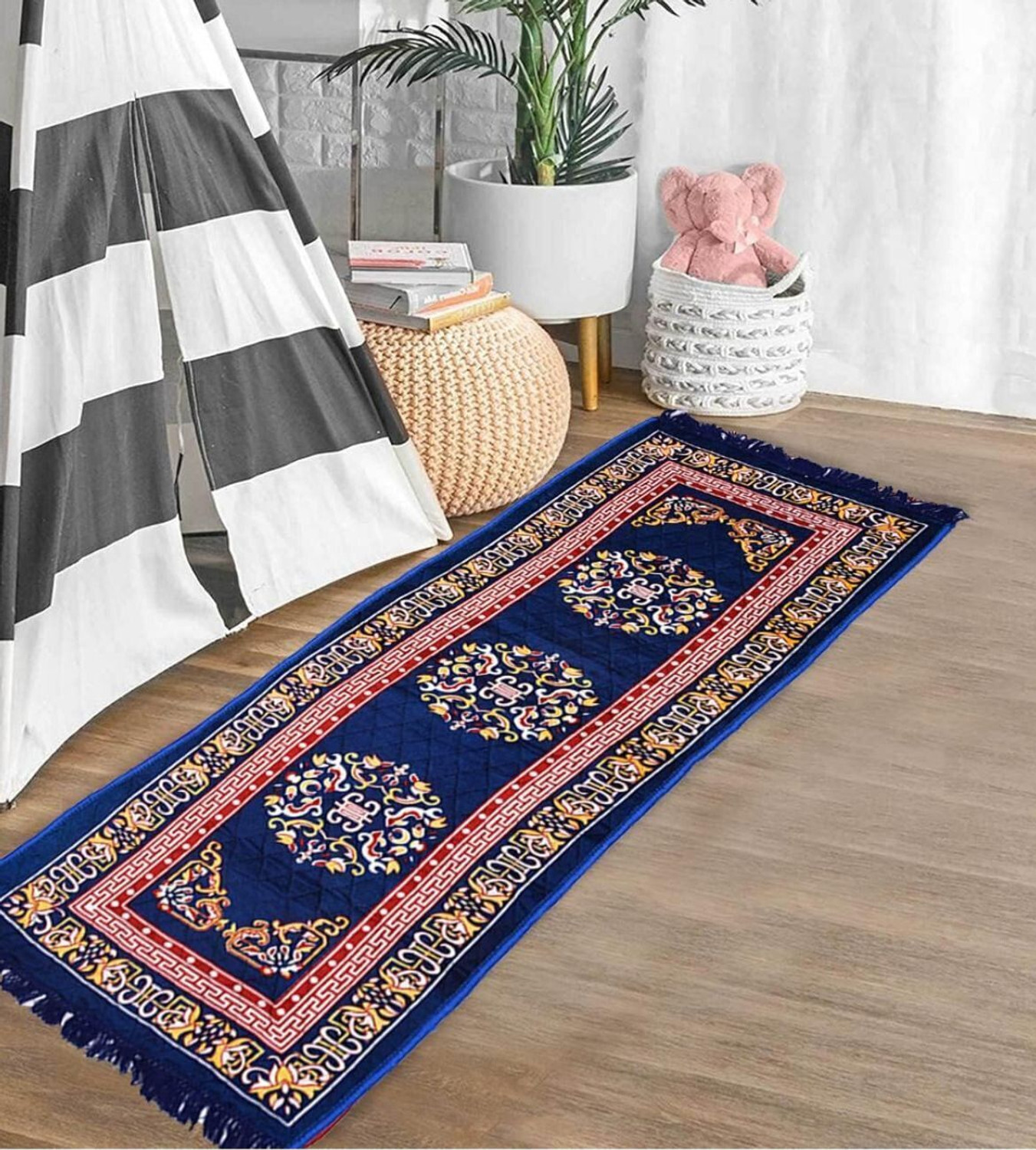 Image of UNFOLD HAPPINESS 40 cm X 120 cm Cotton Carpet