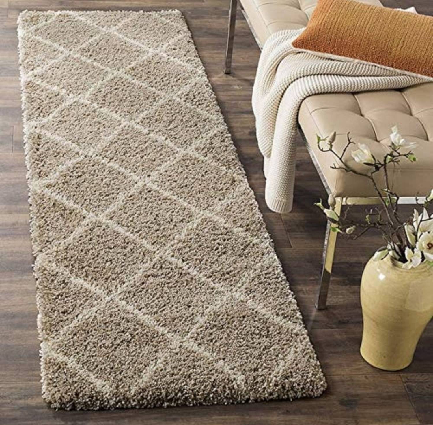 PYLORA Microfiber Floor Mat Brown - Image 5