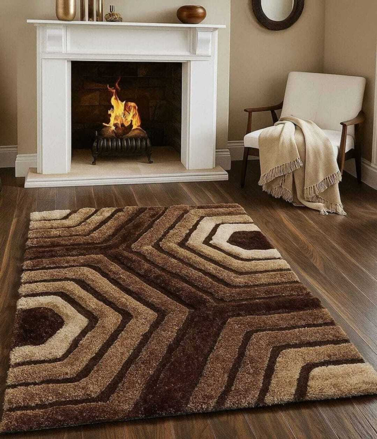 Image of Swish International 91.44 cm X 152.4 cm Polyester Carpet