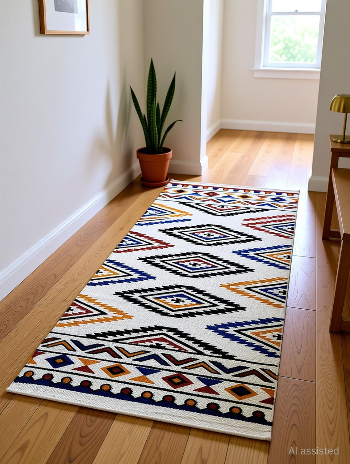Image of JAITVIK 61 cm X 153 cm Cotton Runner