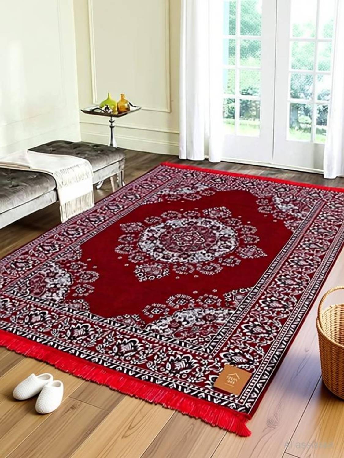 Nature A 4 ft X 6 ft Cotton Carpet