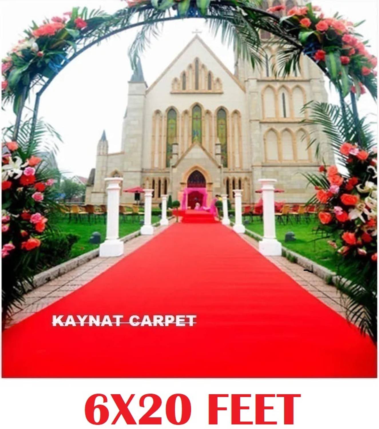 AKCARPET 6 ft  X 20 ft Nylon Carpet