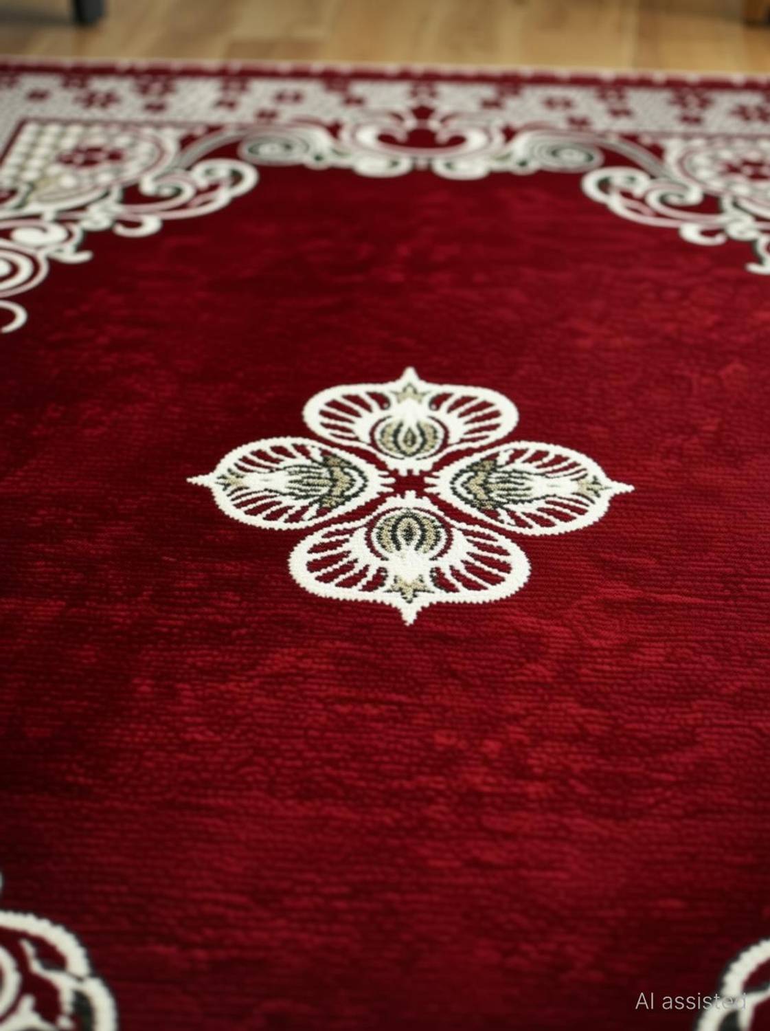 Bhoriaprints 121 cm  X 183 cm Cotton Carpet