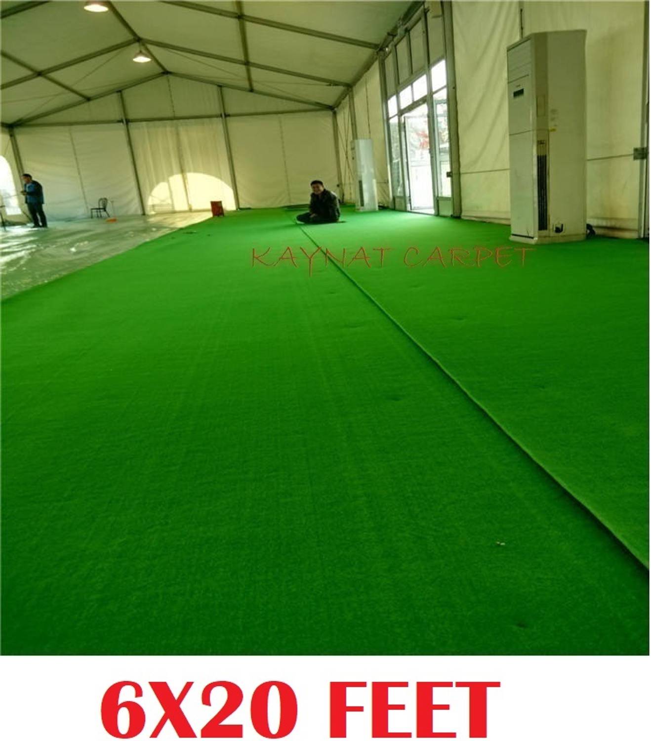 AKCARPET 6 ft  X 20 ft Nylon Carpet