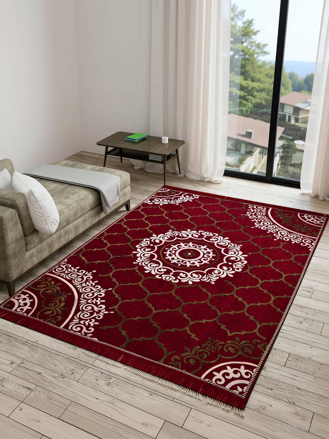 NCS 5 cm  X 7 cm Velvet Carpet