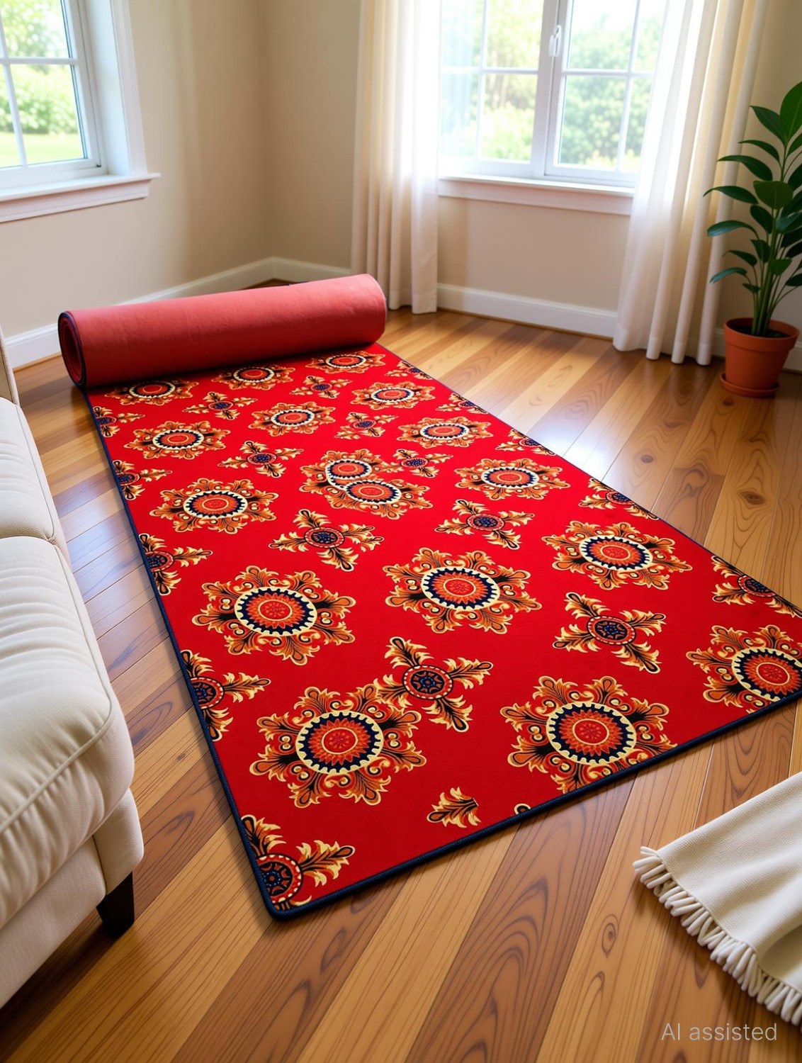 Image of Acarpet 7 ft X 5 ft Synthetic Carpet