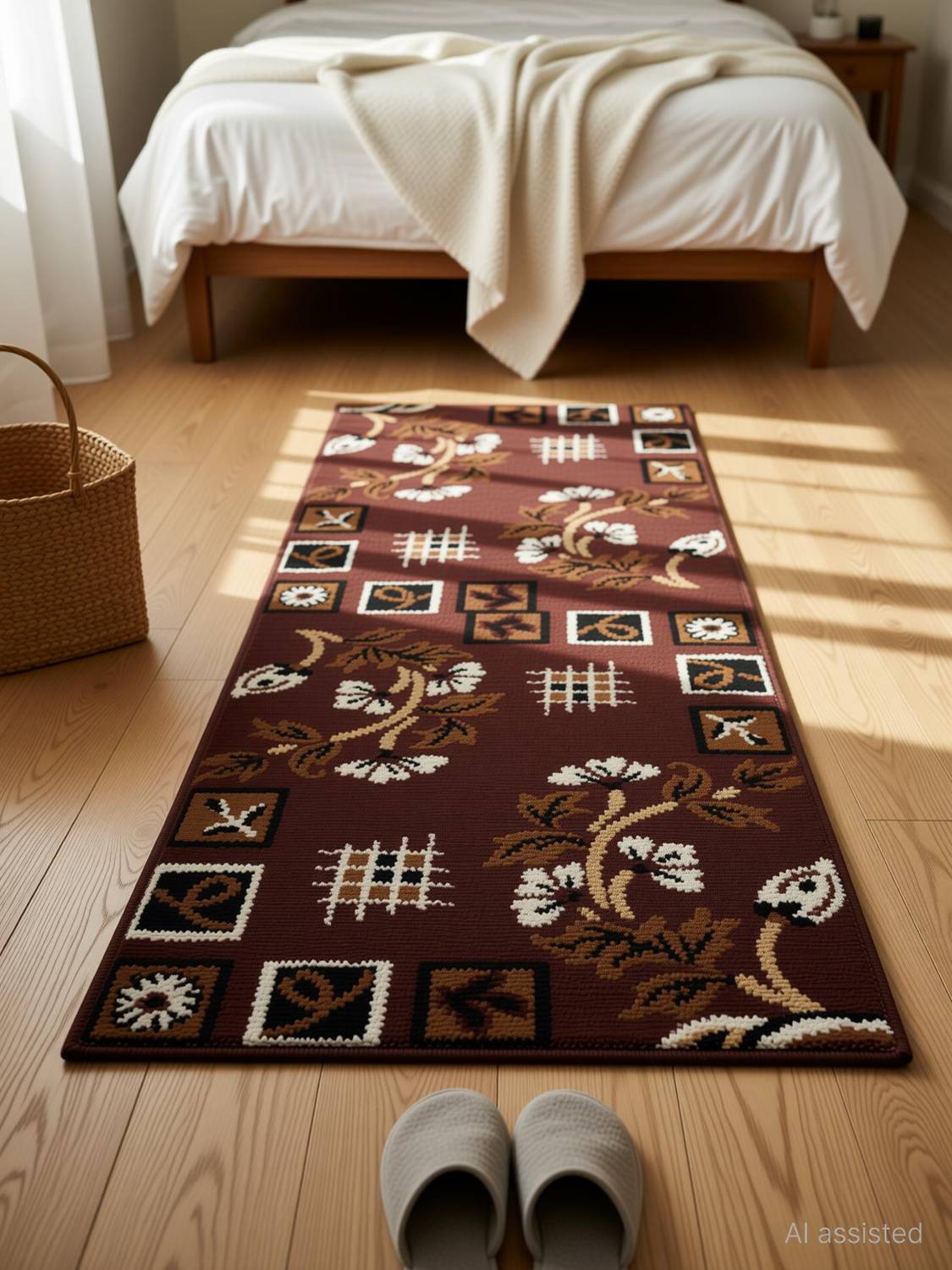 Shag Weaving 1.8 ft  X 4.9 ft Acrylic Carpet
