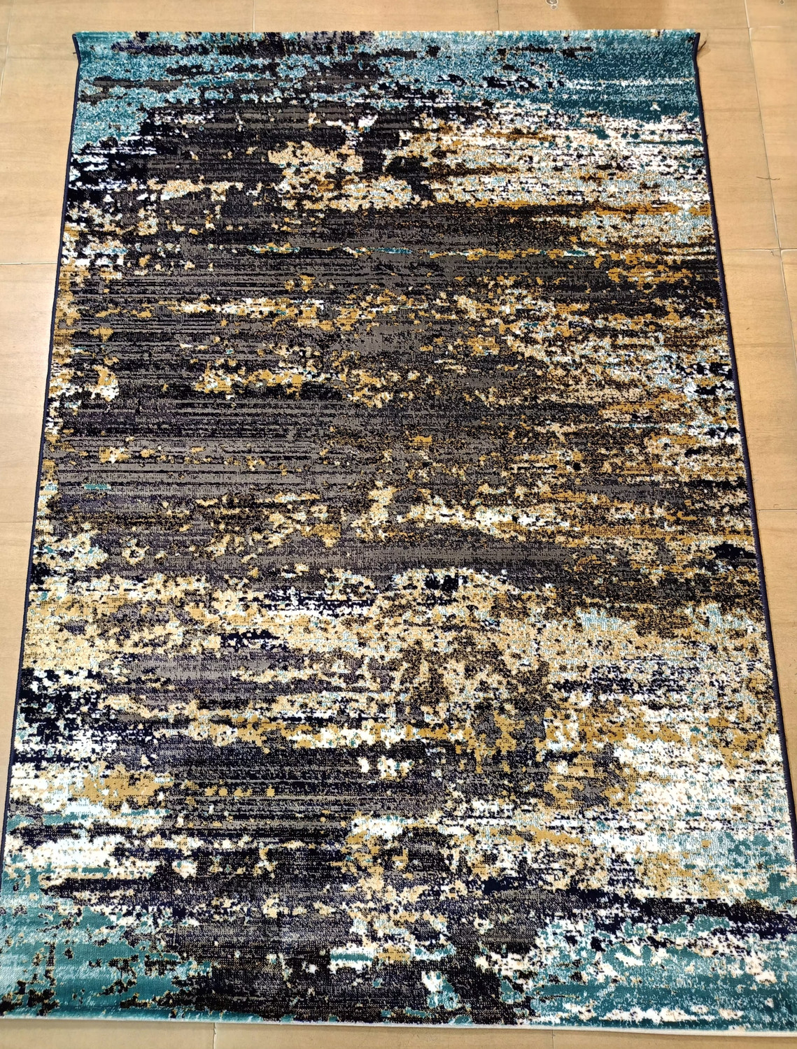 Image of Weaverscarpets 150 cm X 210 cm Silk Carpet (Rectangle, Multicolor)